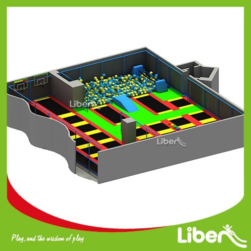 立本第三代鍍鋅管材質兒童室內彈跳蹦床
